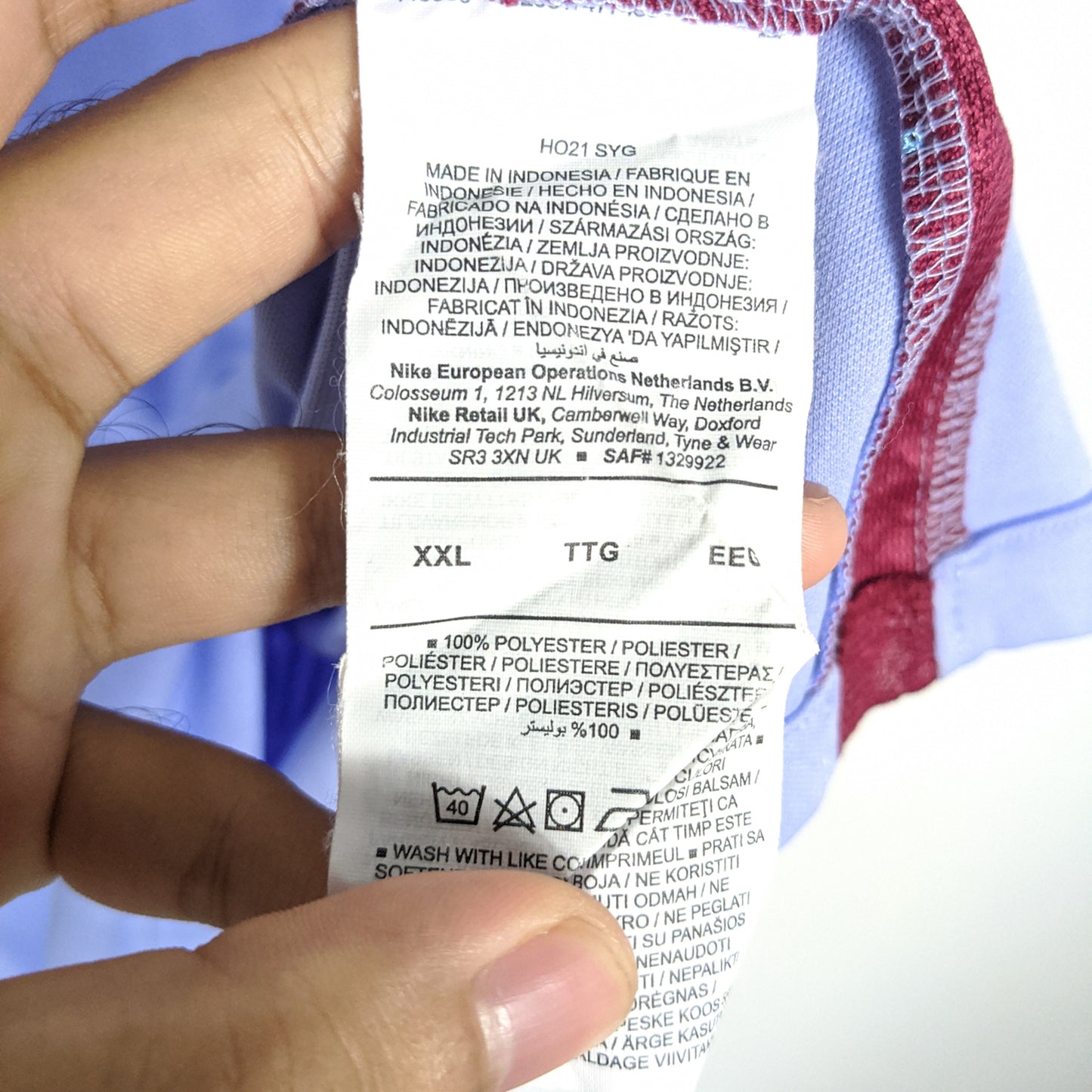 Authentic Barcelona 2021/22 Away - Dani Alves #8 Size XXL