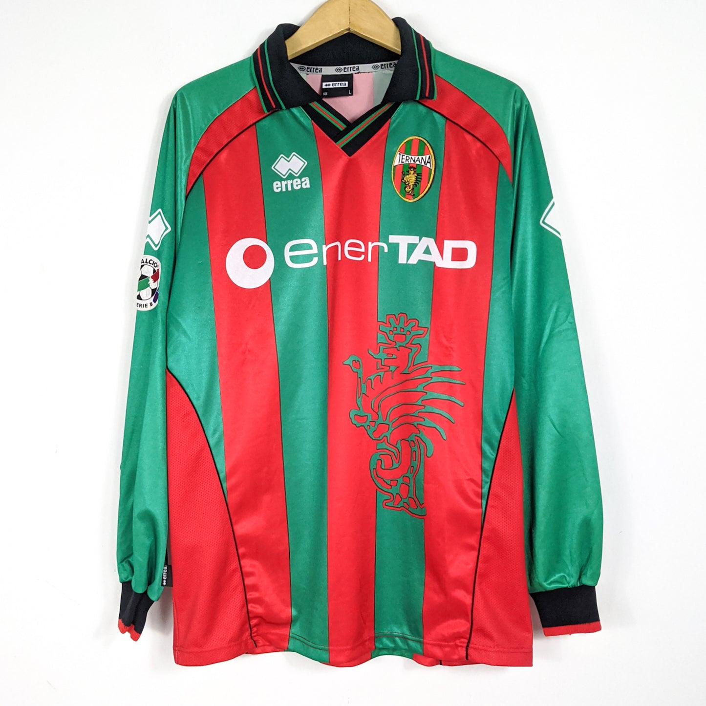 Authentic Ternana 2003/04 Home - Frara #8 Size L (Long Sleeve)