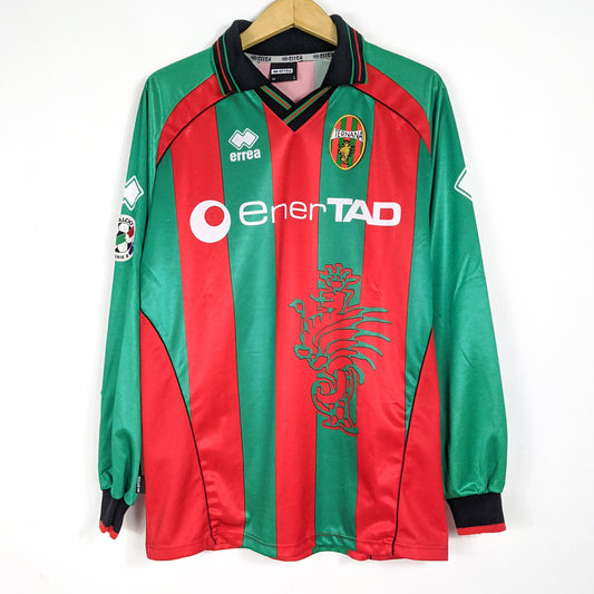 Original Ternana 2003/04 Home - Frara #8 Size L (Long Sleeve)
