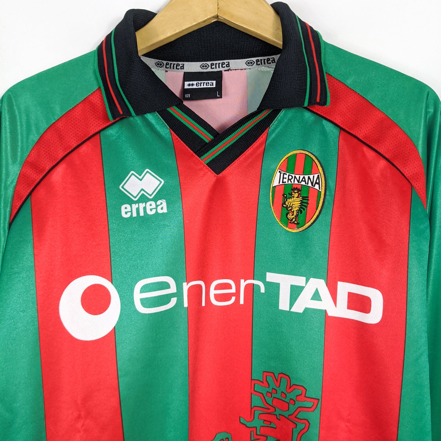 Authentic Ternana 2003/04 Home - Frara #8 Size L (Long Sleeve)