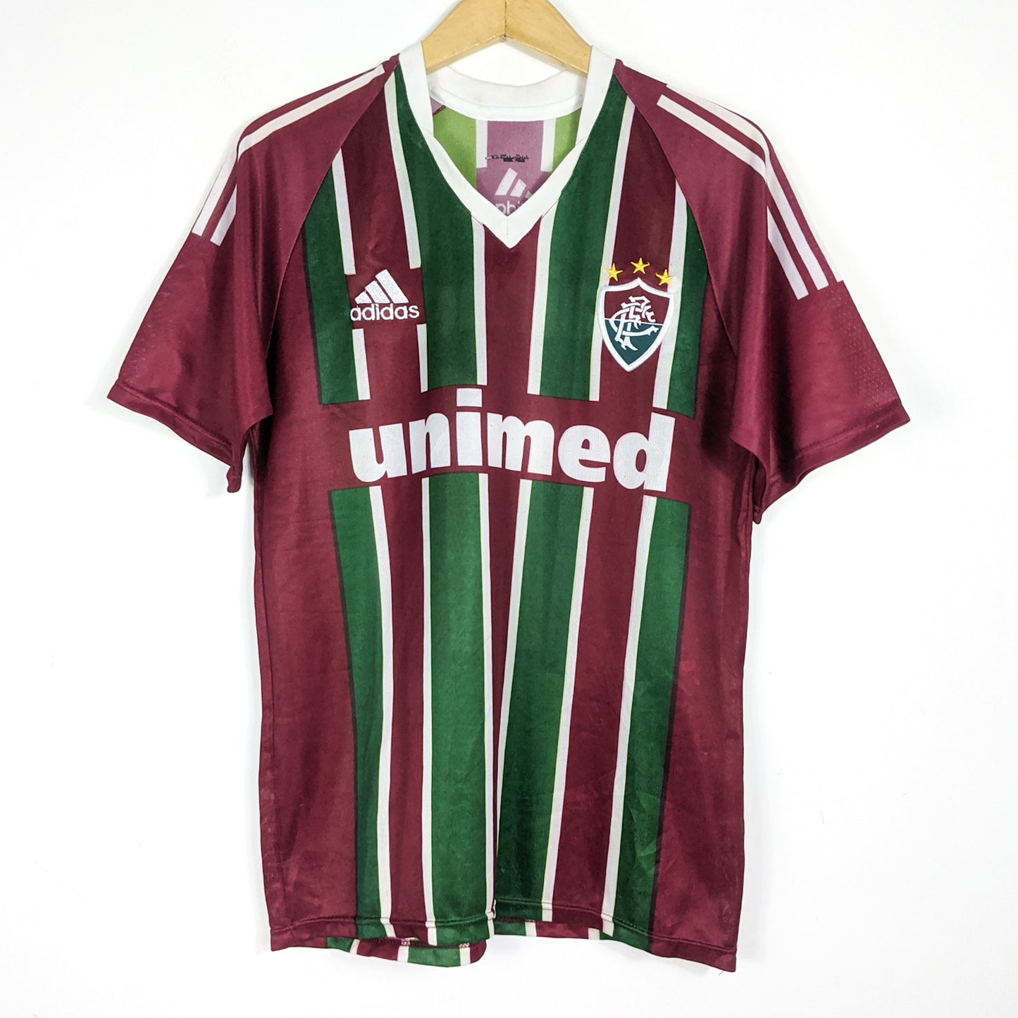 Authentic Fluminense 2003 Home - Romario #11 Size M