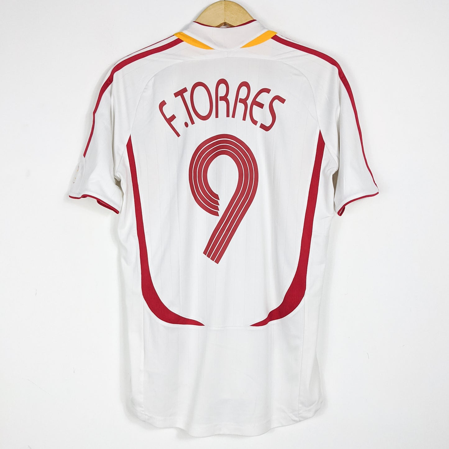 Authentic Spain 2006/08 Away - Torres #9 Size M