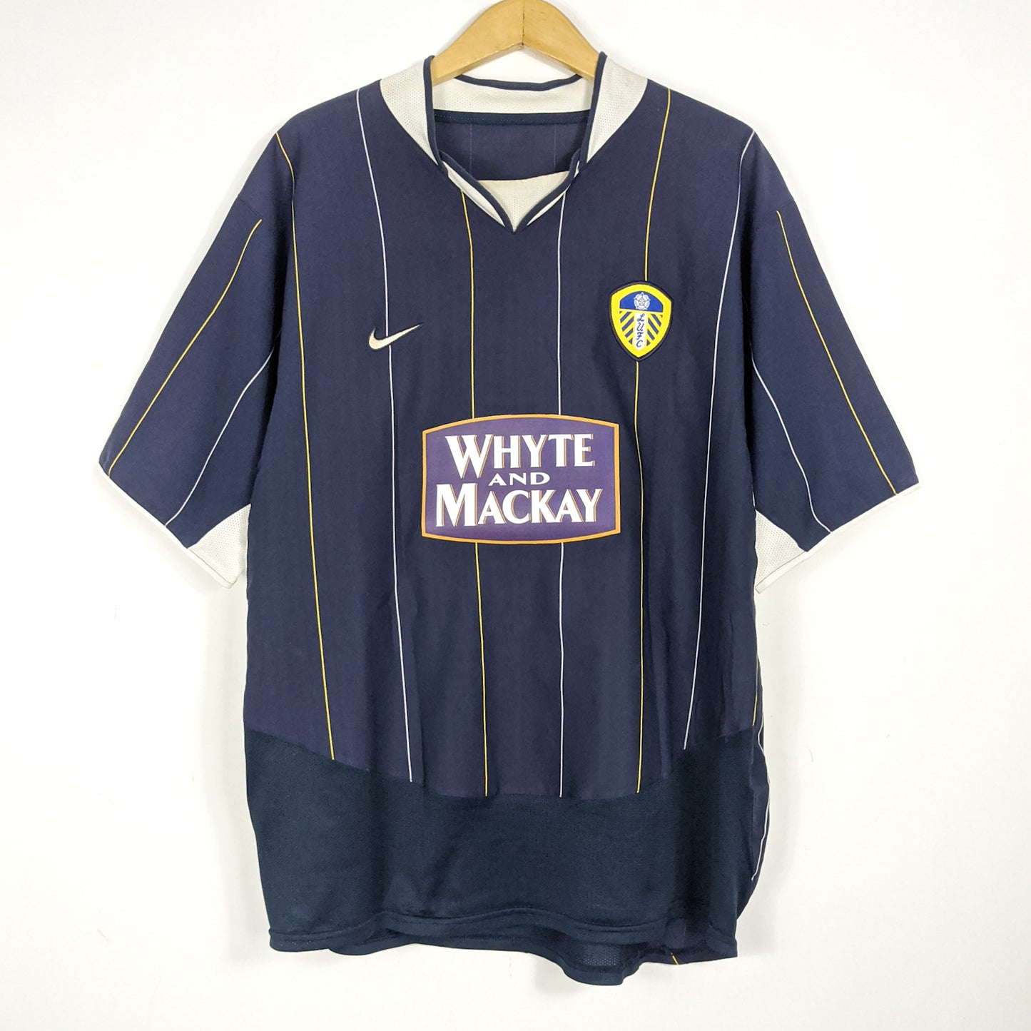 Authentic Leeds 2003/04 Away - Viduka #9 Size XL