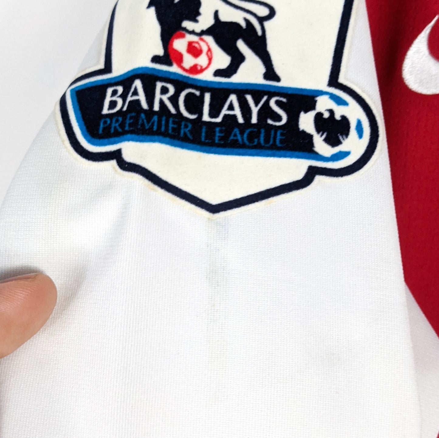 Authentic Arsenal 2010/11 Home - Rosicky #7 Size M (Long Sleeve)