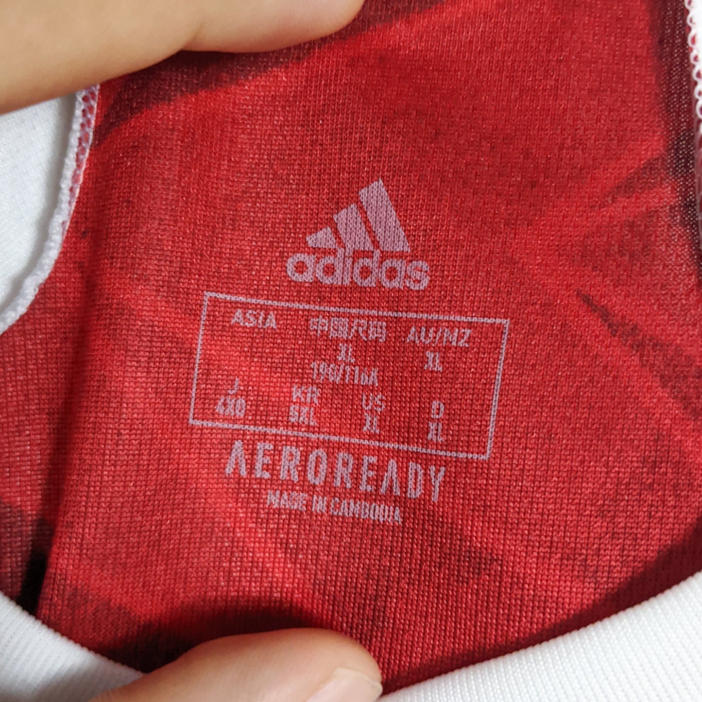 Authentic Arsenal 2020/21 Home - Odegaard #11 Size XL (Bnwt)