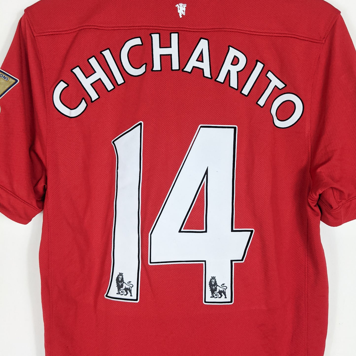 Authentic Manchester United 2011/12 Home - Chicarito #14 Size M