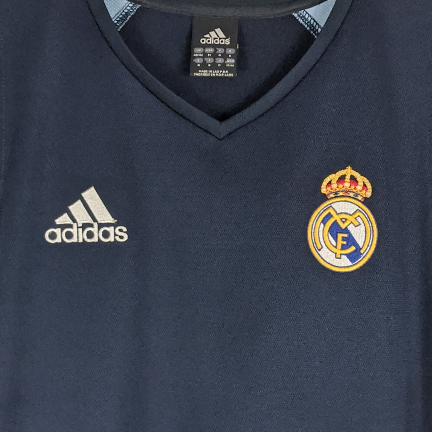 Authentic Real Madrid 2003/04 Training Shirt - Size M
