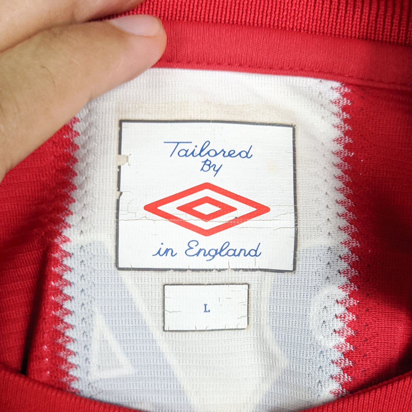 Authentic Sunderland 2010/11 Home - Malbranque #8 Size L