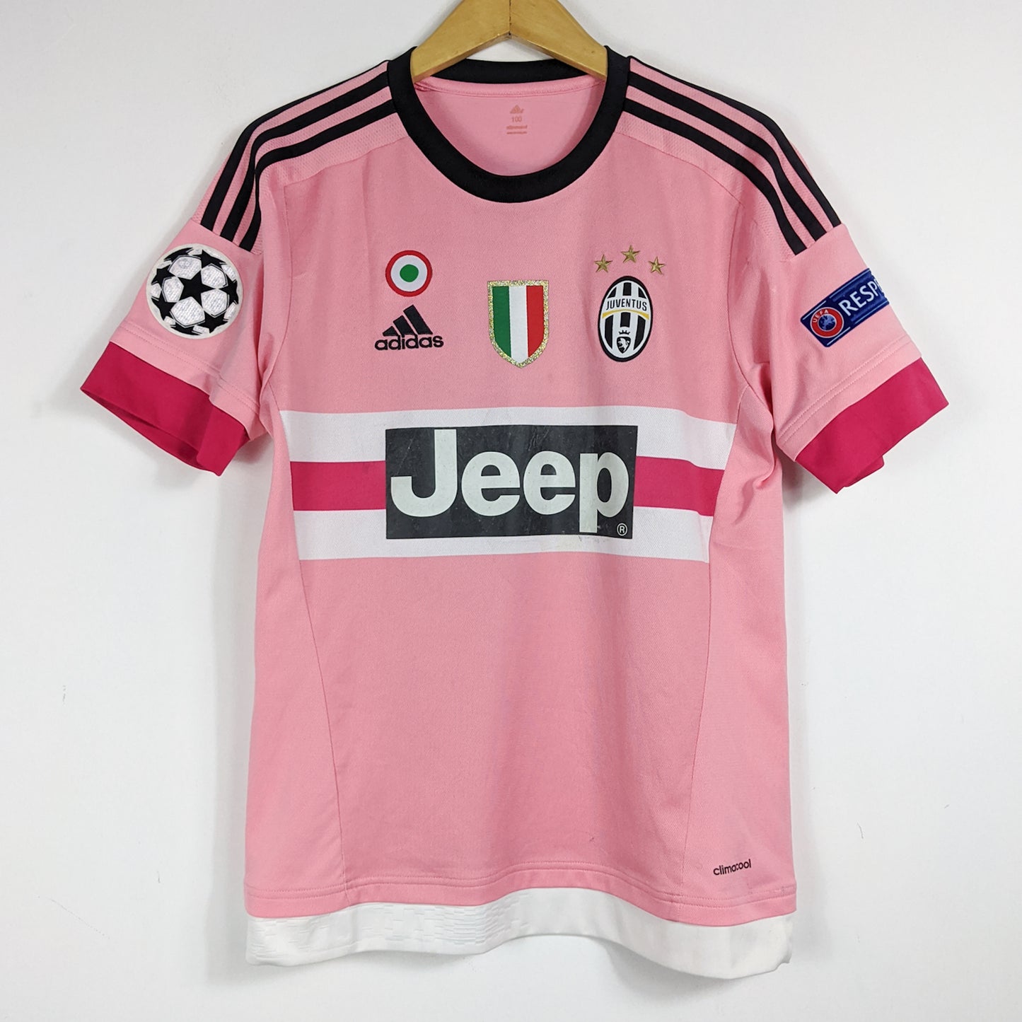 Authentic Juventus 2015/16 Away - Pogba #10 Size 100 (fit S)