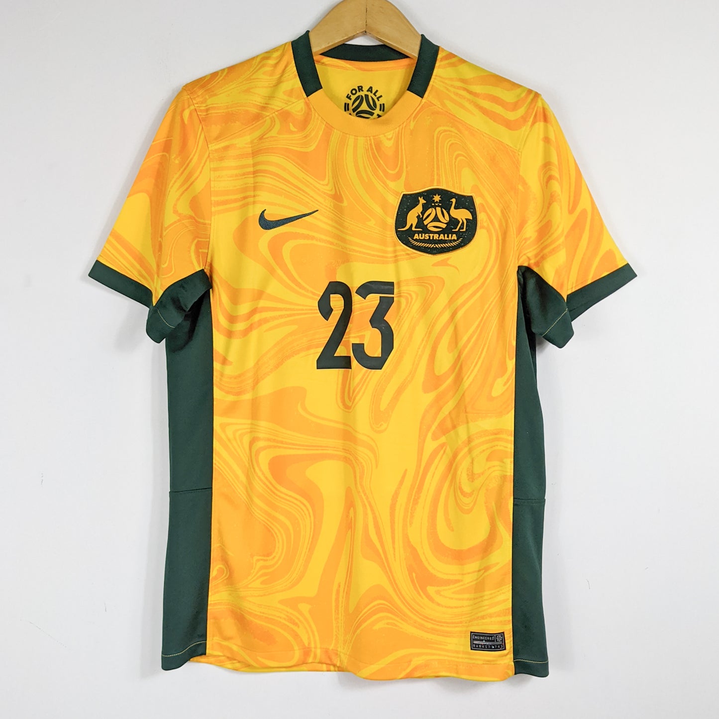 Authentic Australia 2023 Home - Cooney Cross #23 Size M