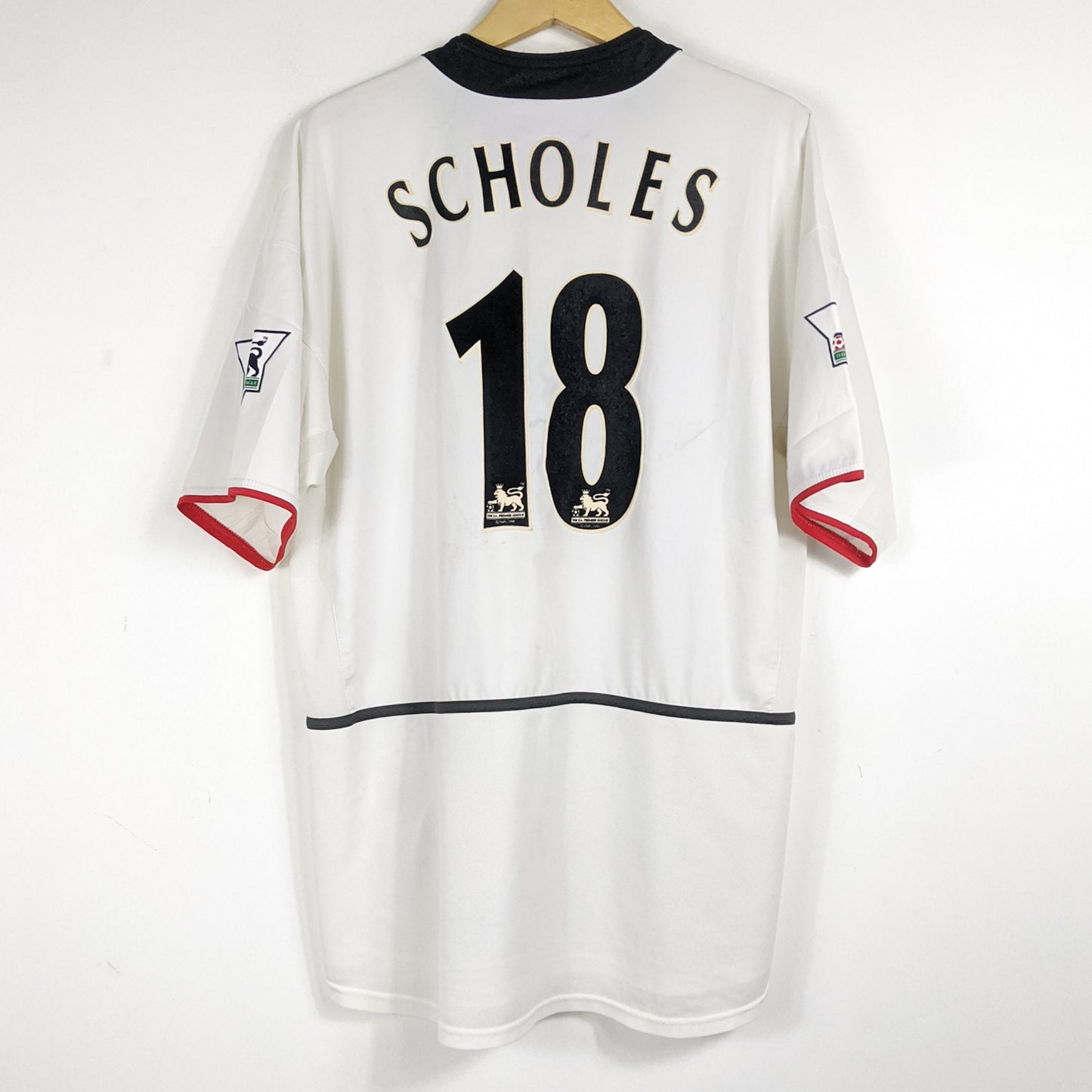 Authentic Manchester United 2002/03 Away - Scholes #18 Size XL