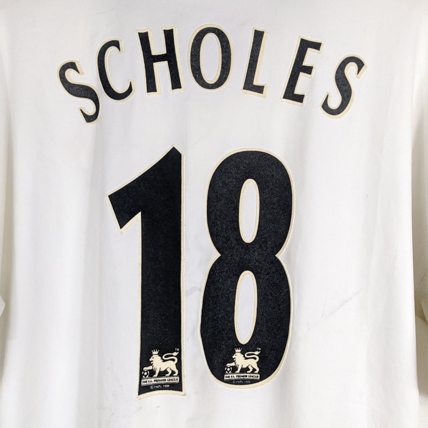 Authentic Manchester United 2002/03 Away - Scholes #18 Size XL