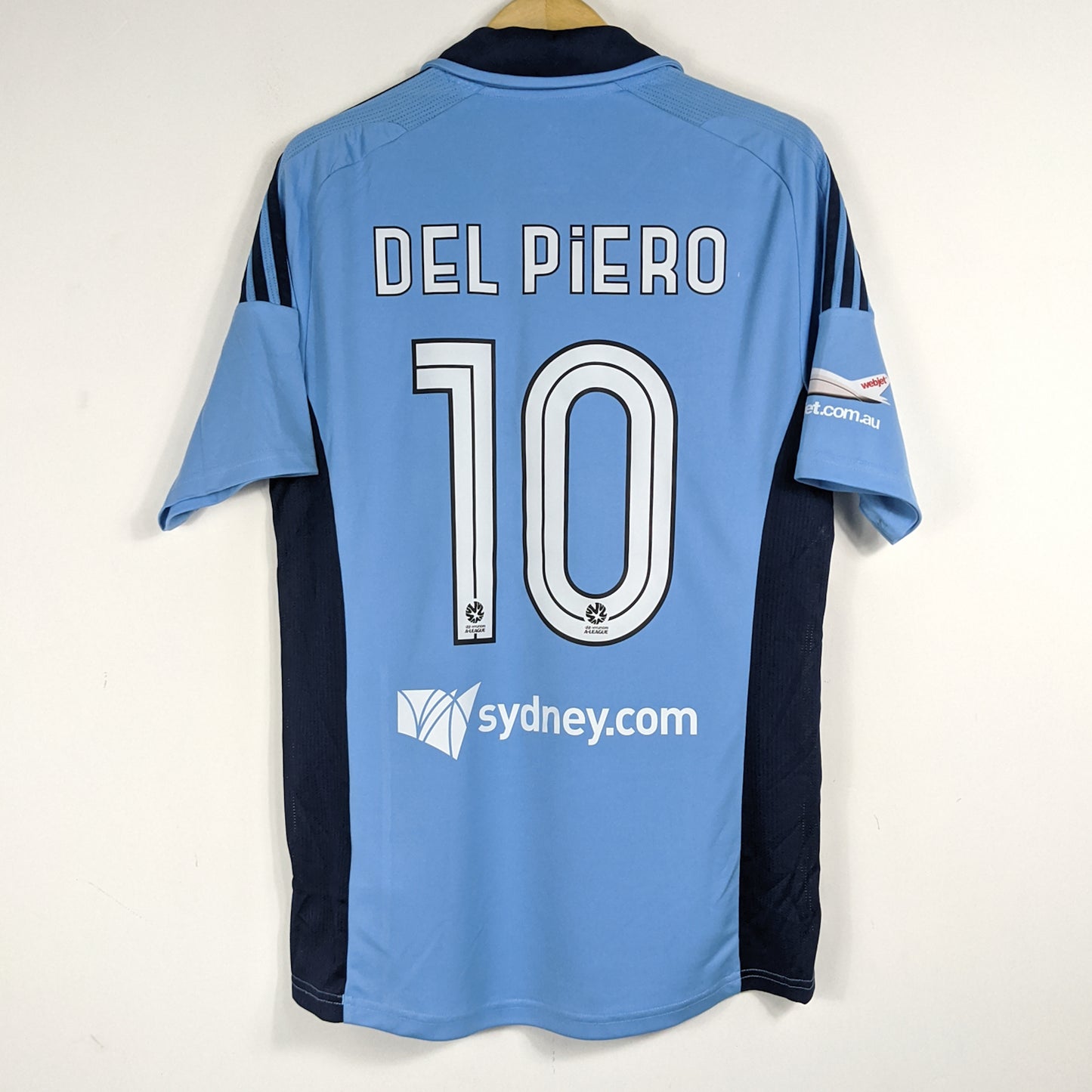 Authentic Sydney FC 2012/13 Home - Del Piero #10 Size M (Bnwt)