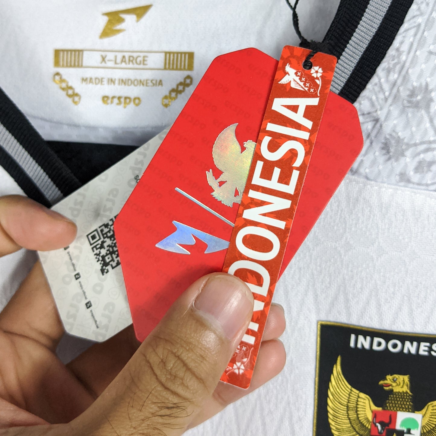 Authentic Indonesia 2025 Away - Ole Romeny #10 Size XL (Bnwt) (Ls)