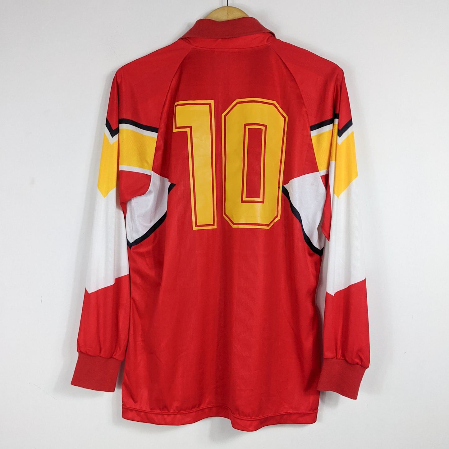 Authentic Nagoya Grampus Eight 1992 Home - Gary Lineker #10 Size L fit M (Ls)