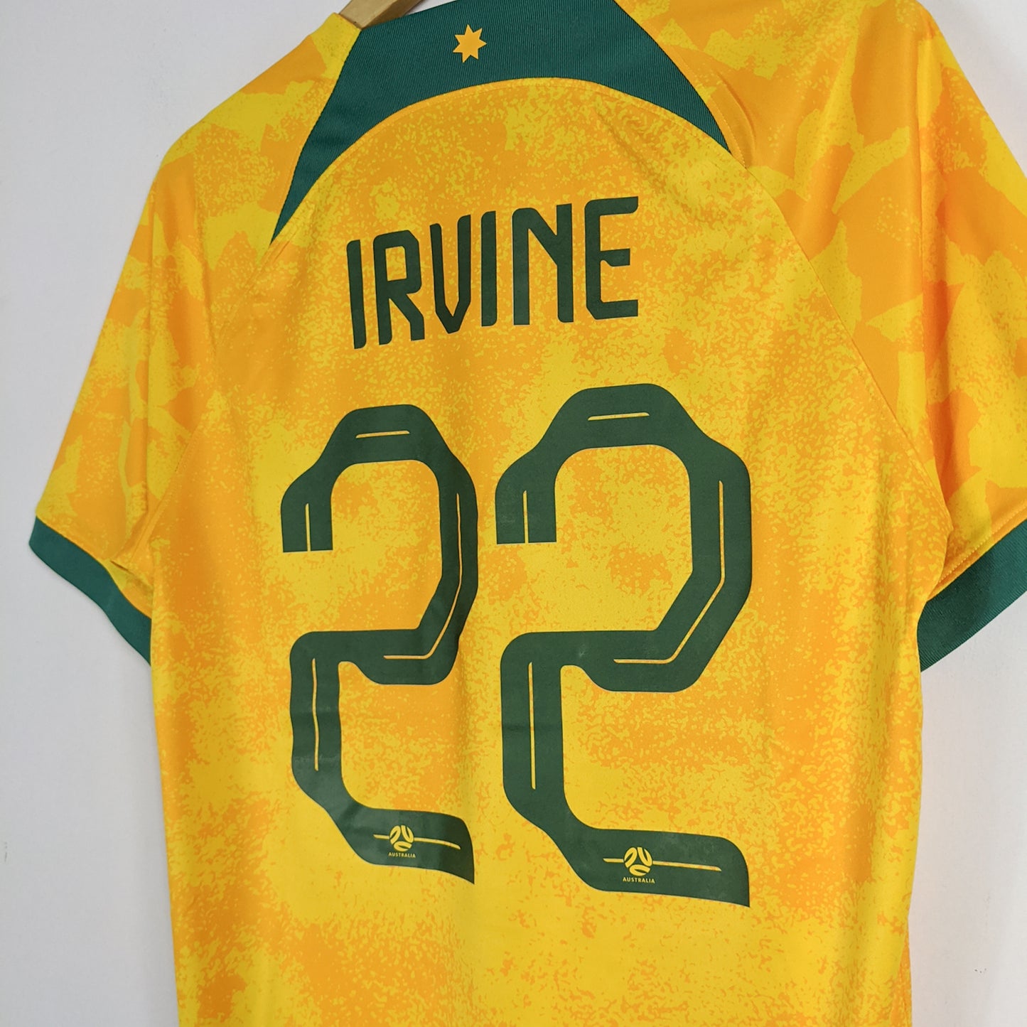 Authentic Australia 2002 Home - Irvine #22 Size M