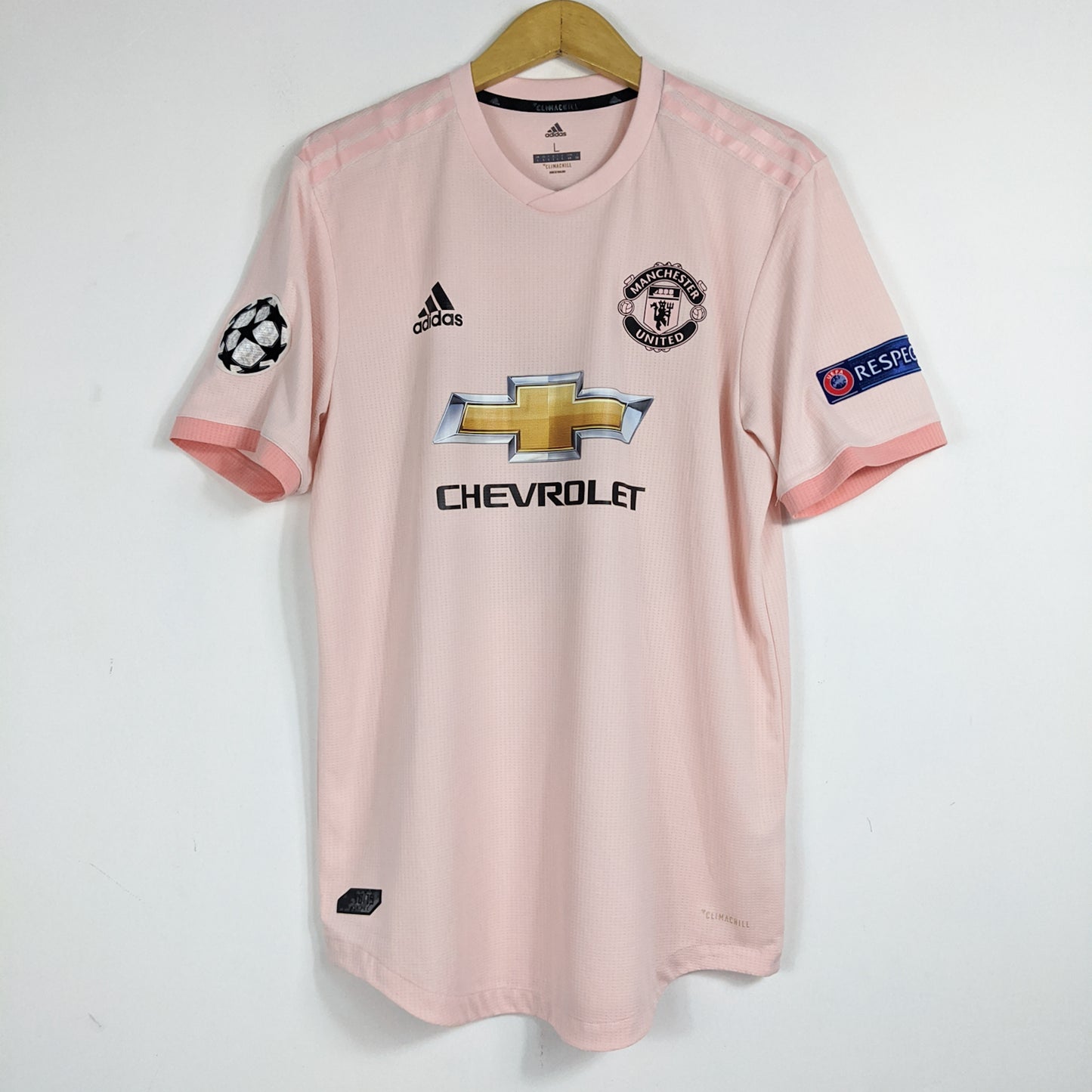 Authentic Manchester United 2018/19 Away - Shaw #23 Size L (Player issue)