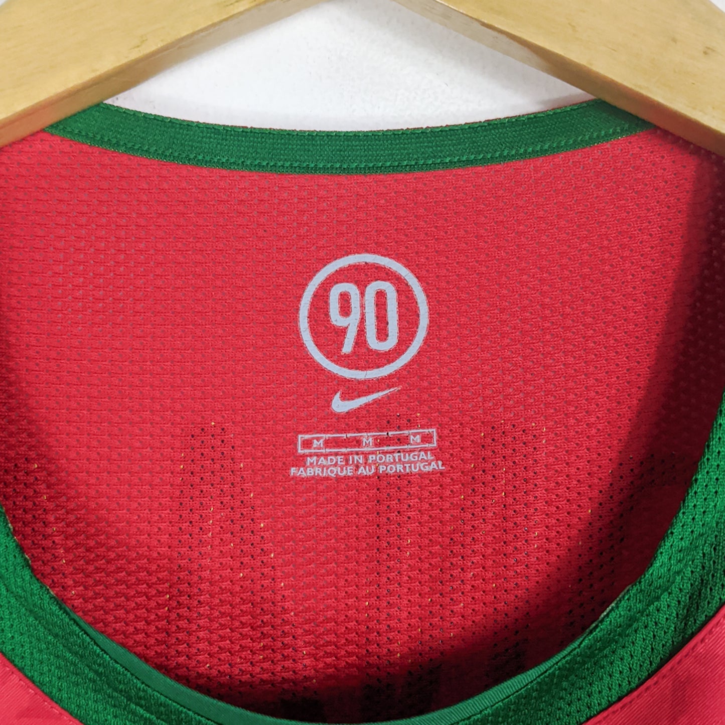 Authentic Portugal 2004/05 Home - C.Ronaldo #17 Size M (Mdt)