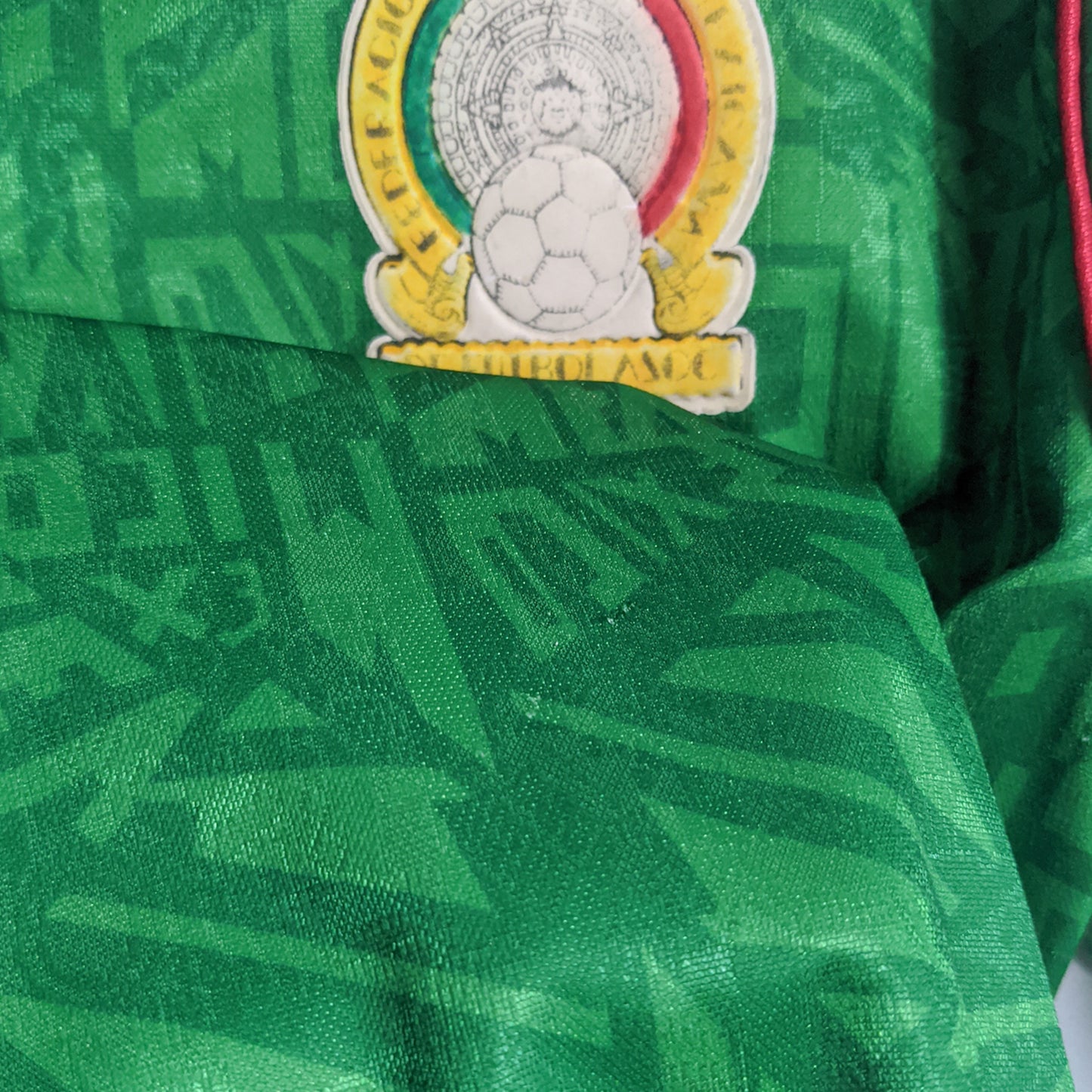 Authentic Mexico 1993 Home - Hugo Sanchez #9 Size M