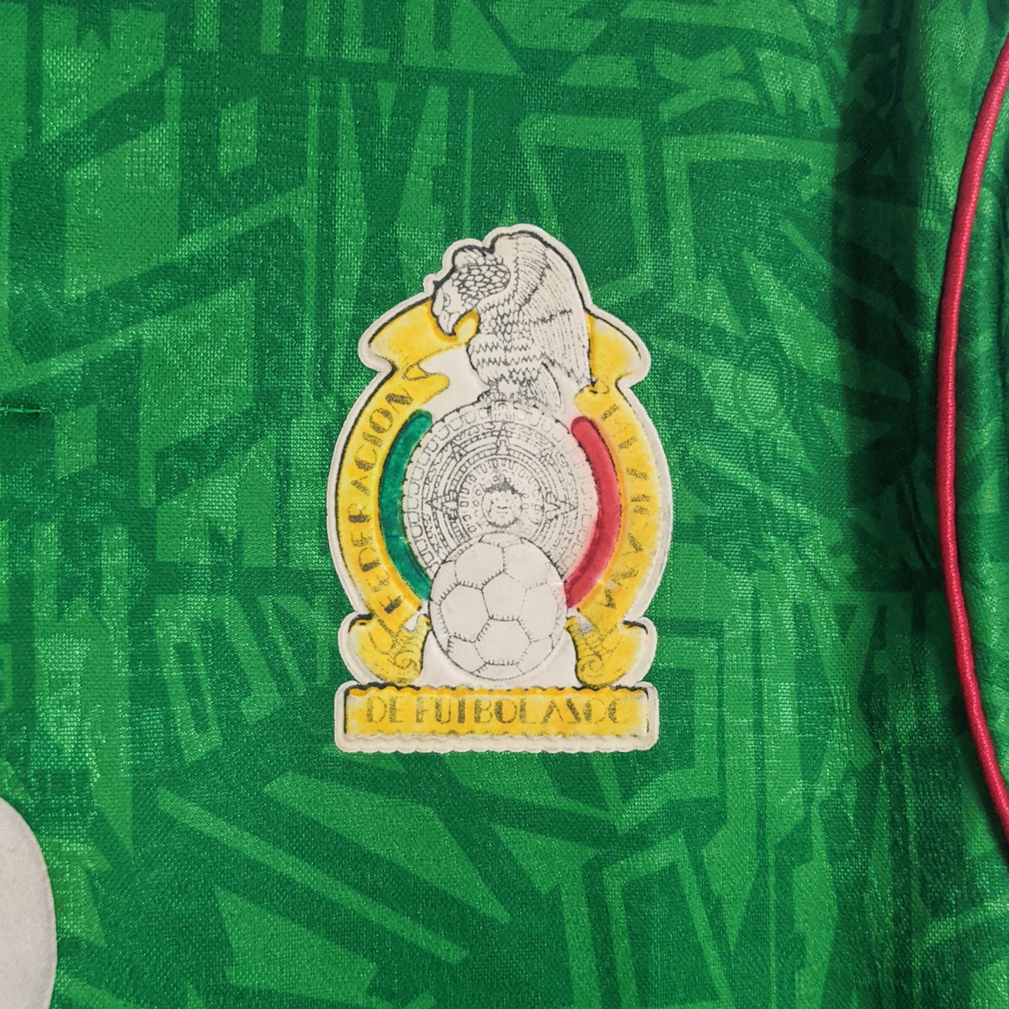 Authentic Mexico 1993 Home - Hugo Sanchez #9 Size M