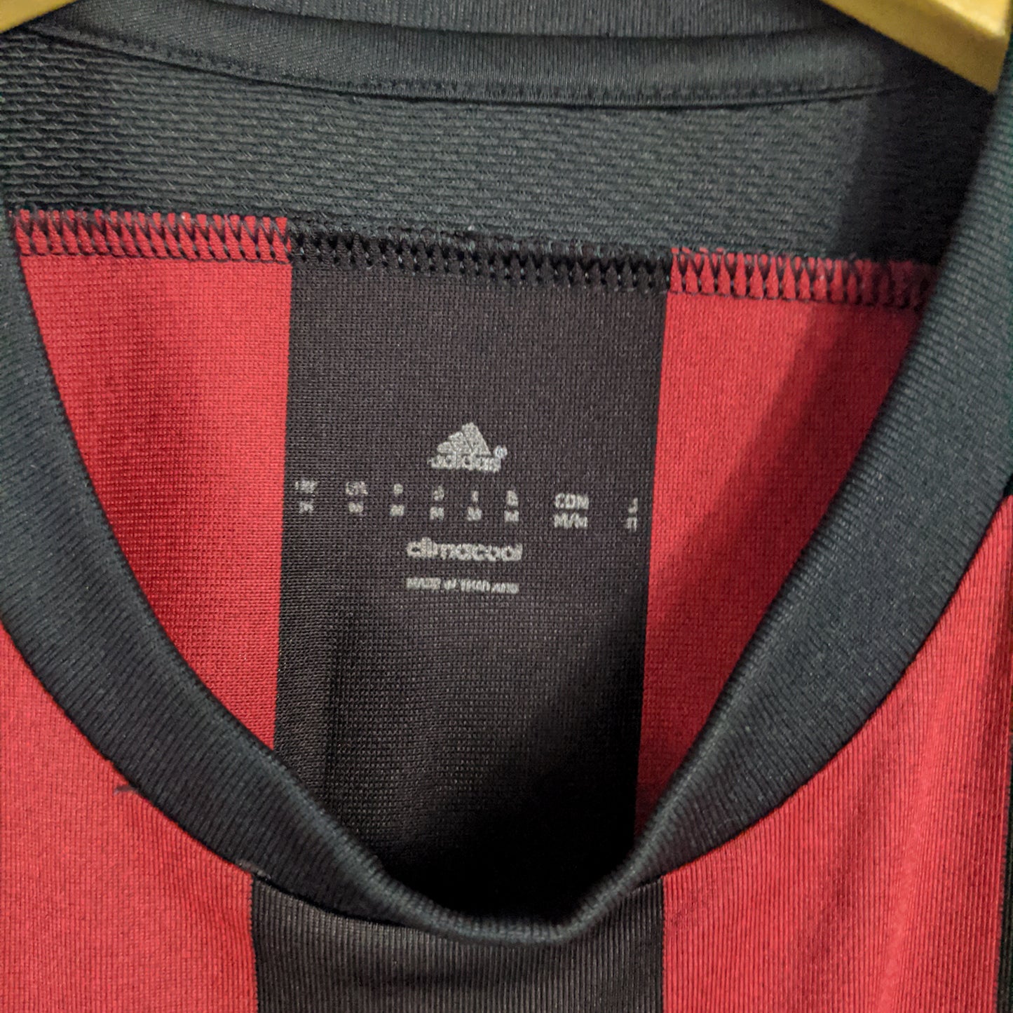 Authentic AC Milan 2014/15 Home - Honda #10 Size M