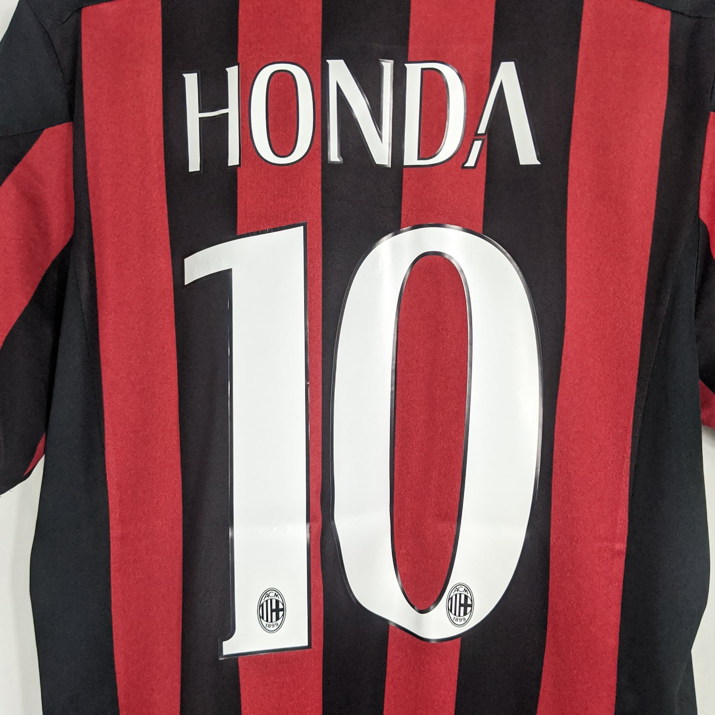 Authentic AC Milan 2014/15 Home - Honda #10 Size M