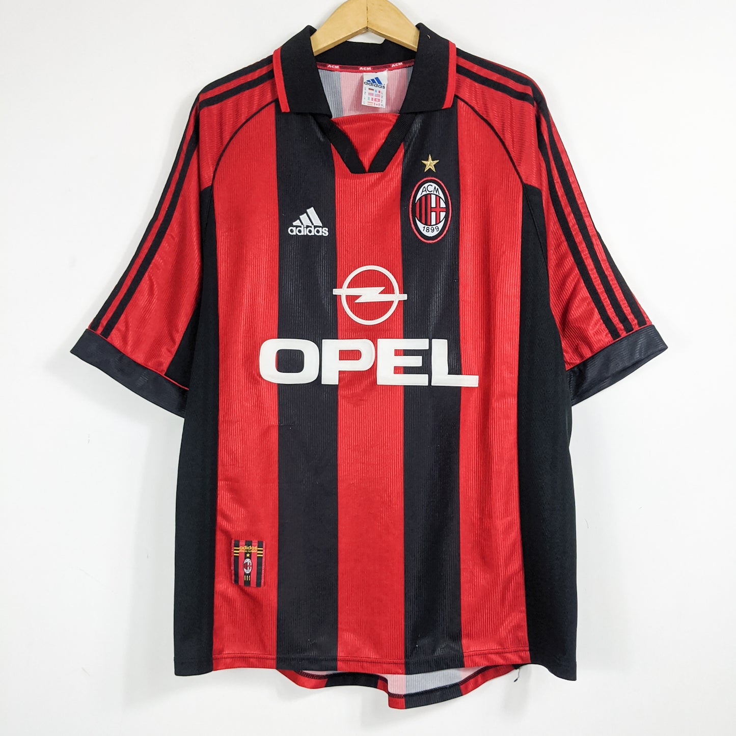 Authentic AC Milan 1998/99 Home - Boban #20 Size XL
