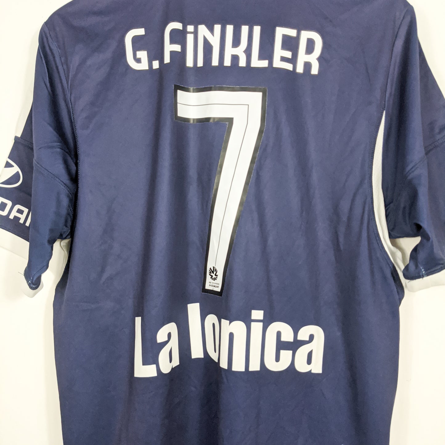 Authentic Melbourne 2014/15 Home - G.Finkler #7 Size L