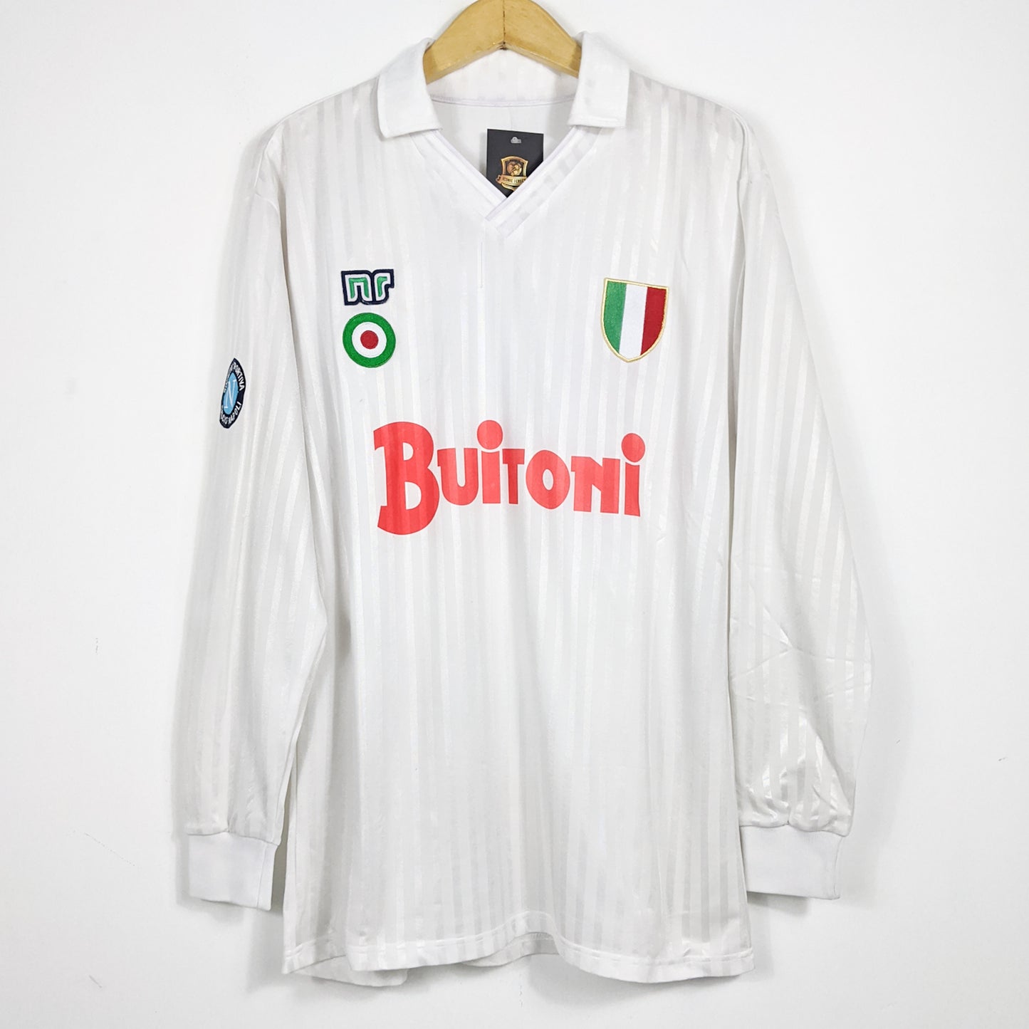 Authentic Napoli 1987/88 Away - Maradona #10 Size L (Ls)