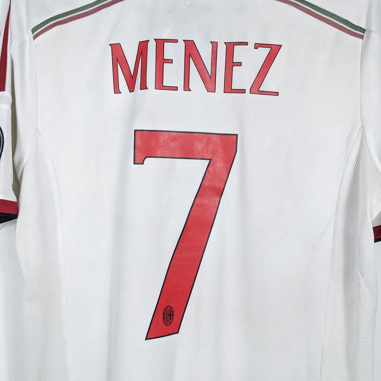 Authentic AC Milan 2014/15 Away - Menez #7 Size L
