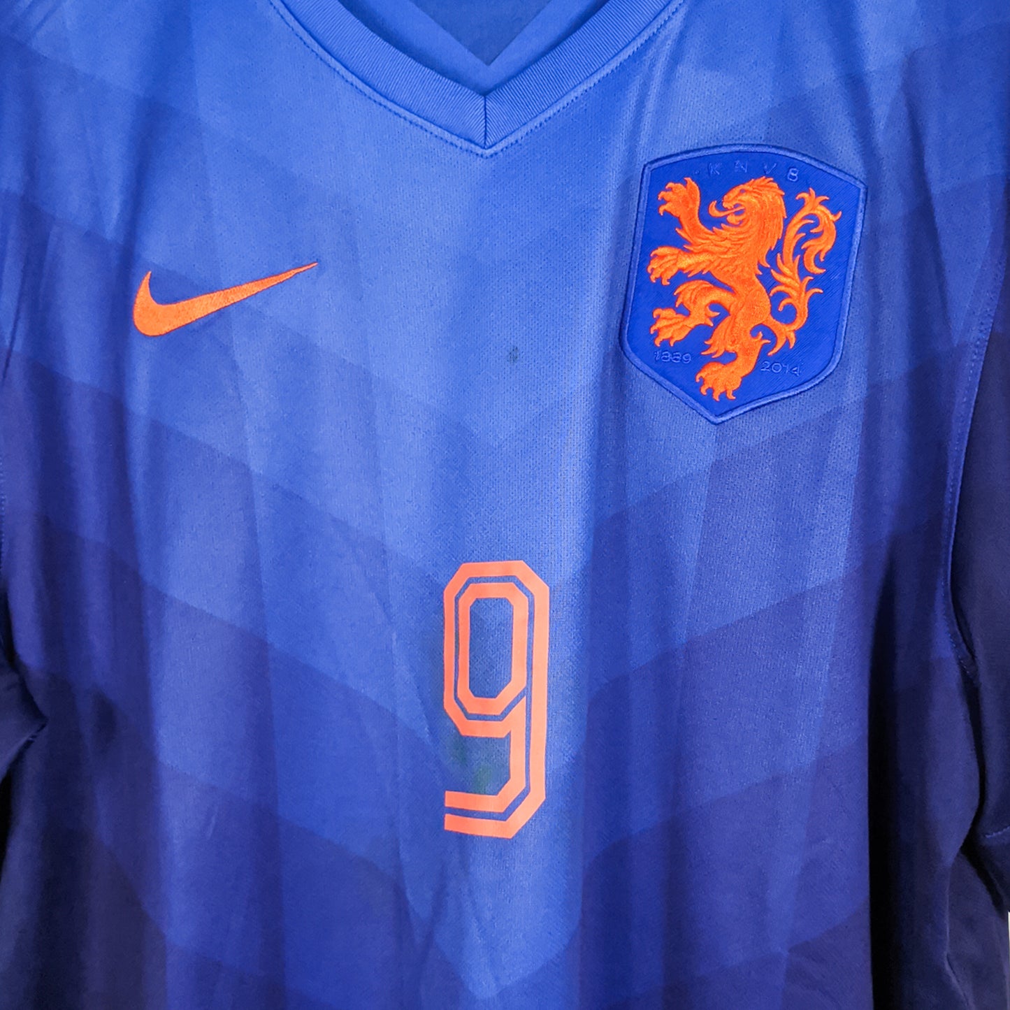 Authentic Netherland 2014 Away - Van Persie #9 Size XL