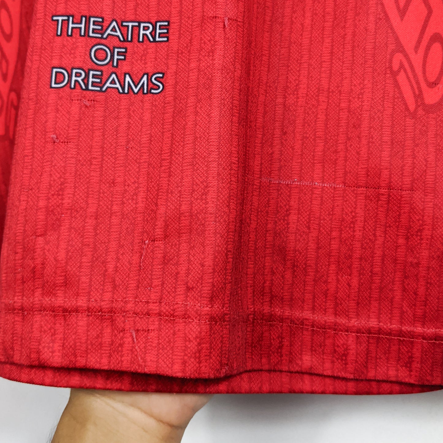 Authentic Manchester United 1997/98 Home - Beckham #10 Size L