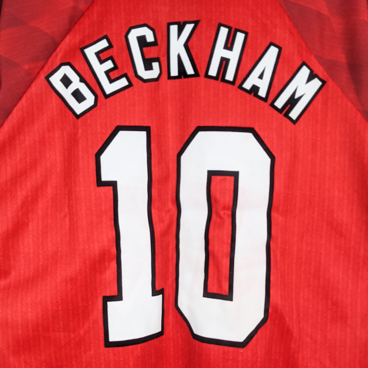 Authentic Manchester United 1997/98 Home - Beckham #10 Size L