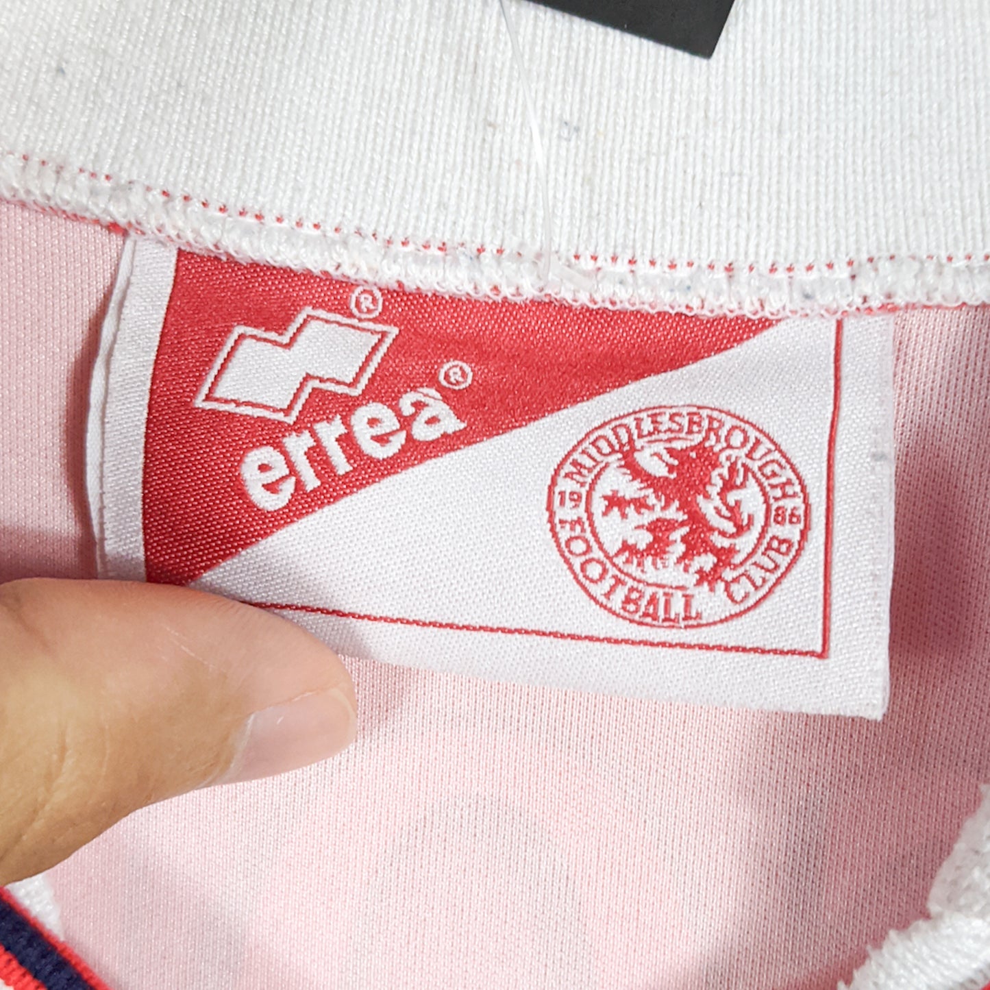Authentic Middlesbrough 1998/99 Home - Gascoigne #8 Size L