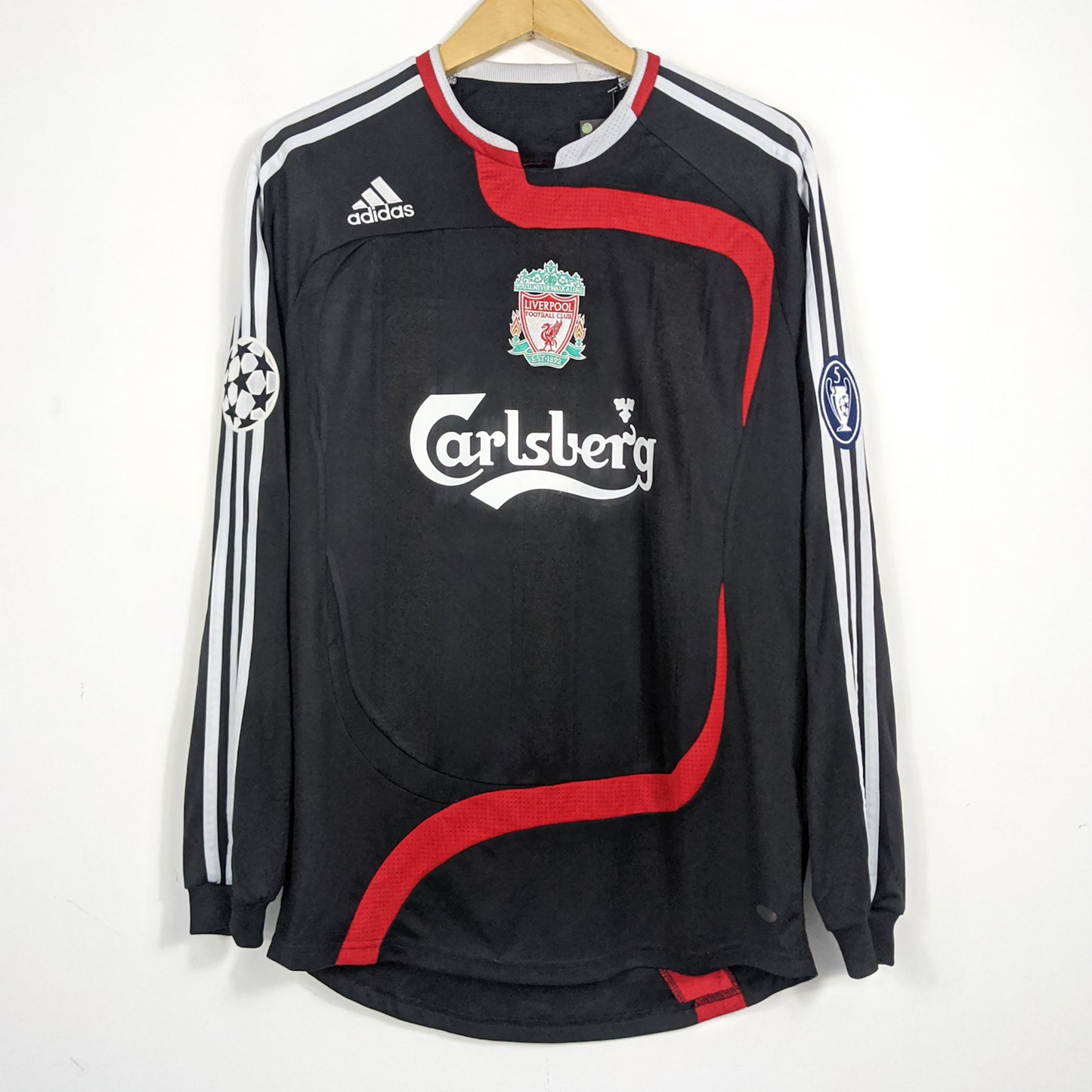 Authentic Liverpool 2007/08 Third - Torres #9 Size M (Long Sleeve)