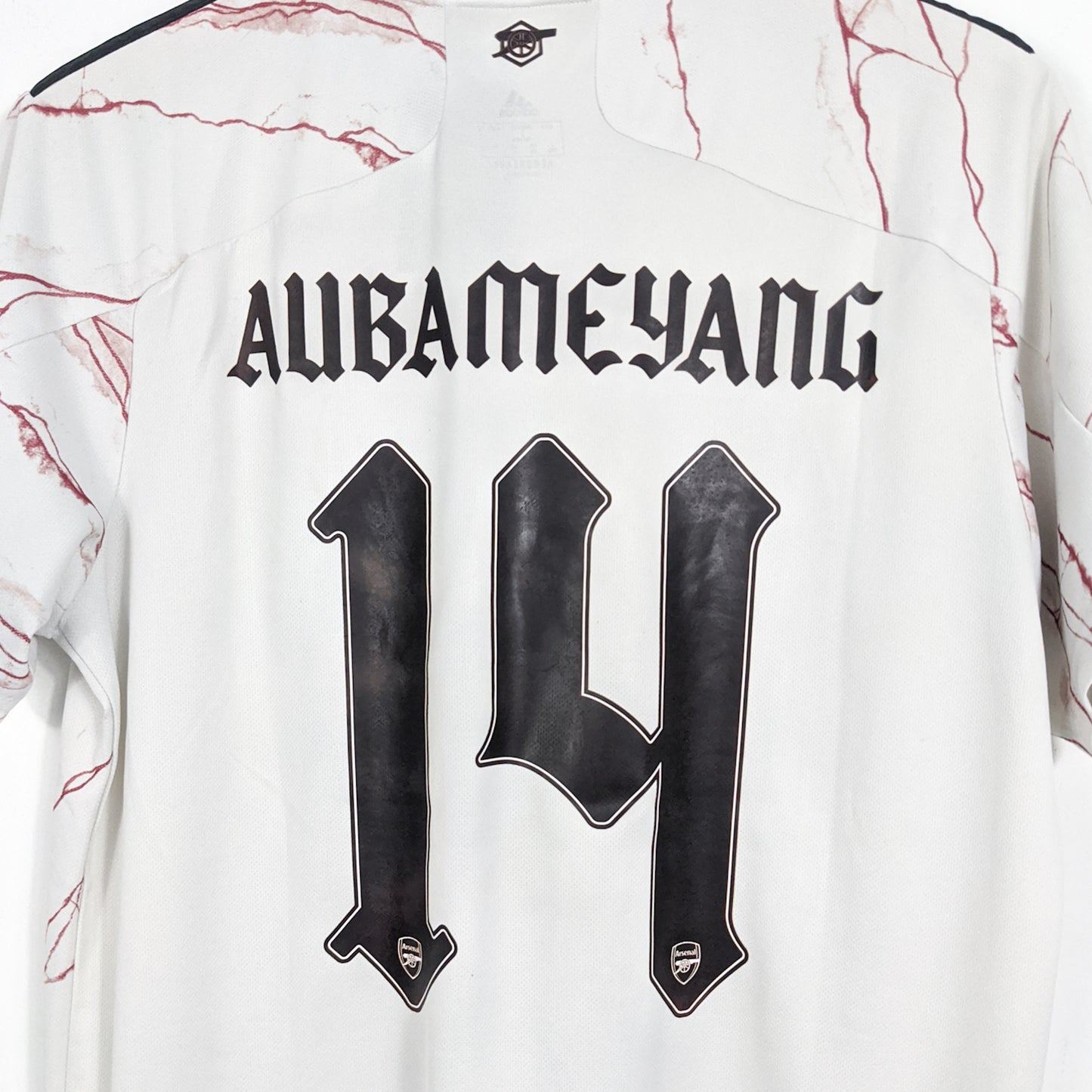 Authentic Arsenal 2020/21 Away - Aubameyang #14 Size L