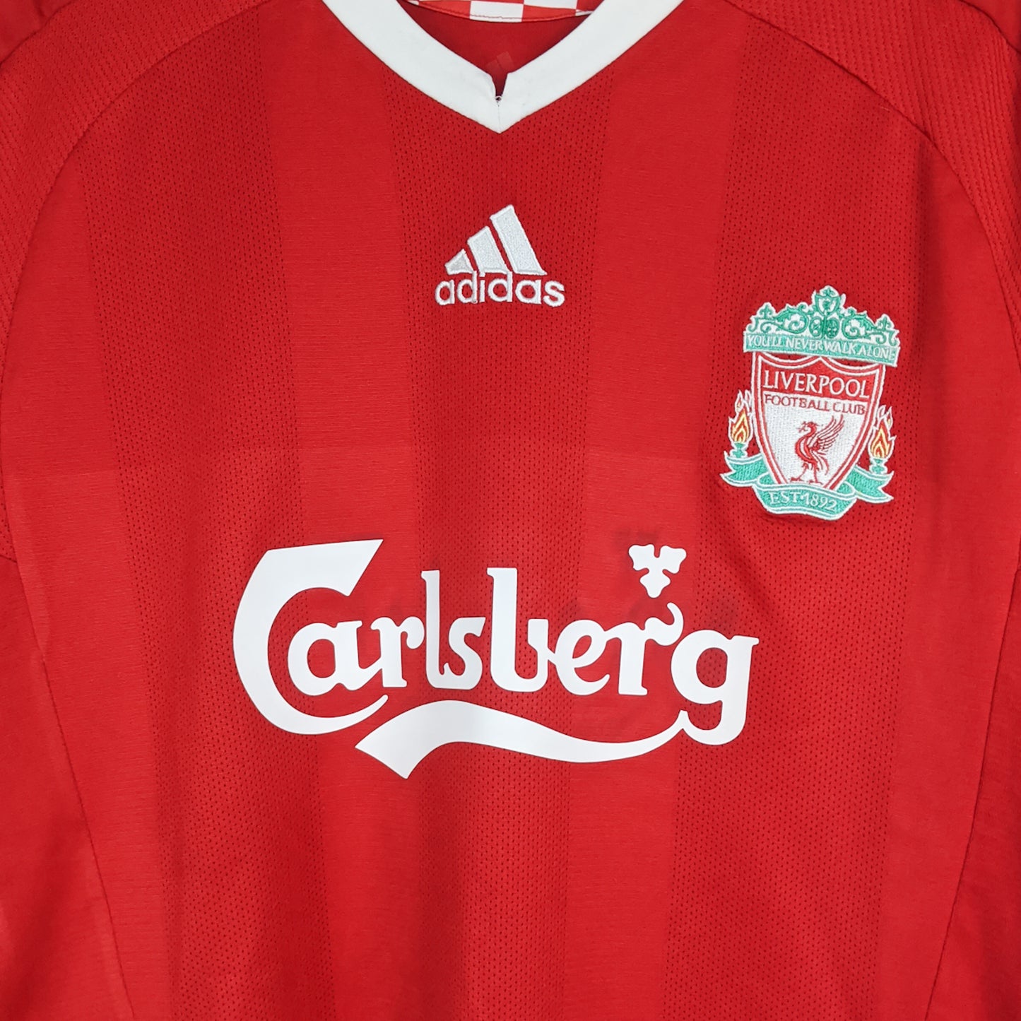 Authentic Liverpool 2008/09 Home - Torres #9 Size XL