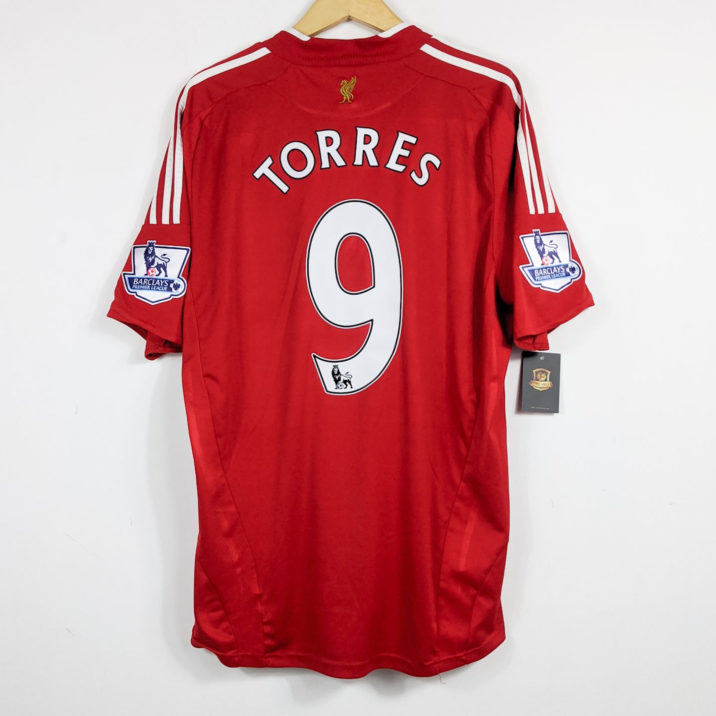 Authentic Liverpool 2008/09 Home - Torres #9 Size XL