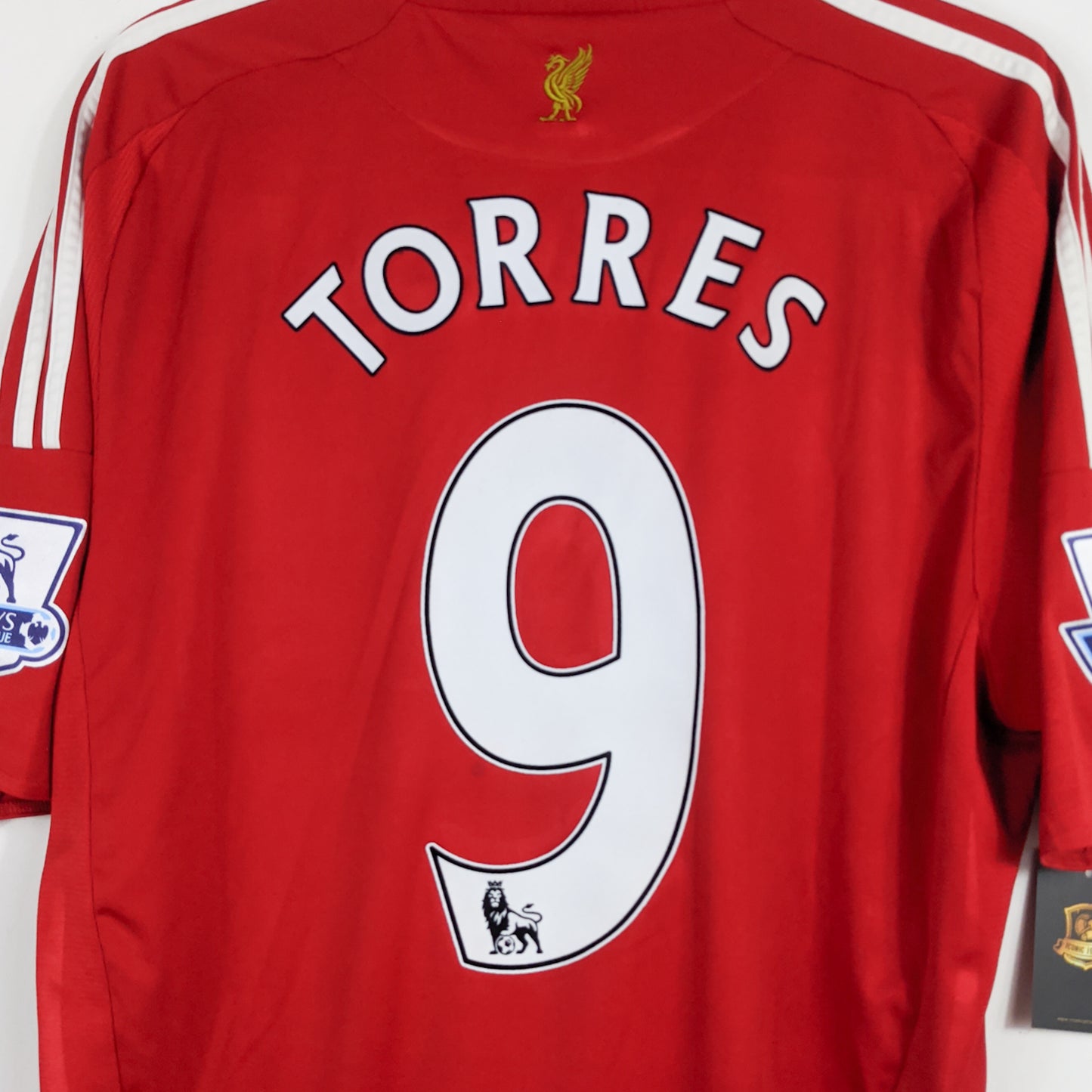 Authentic Liverpool 2008/09 Home - Torres #9 Size XL