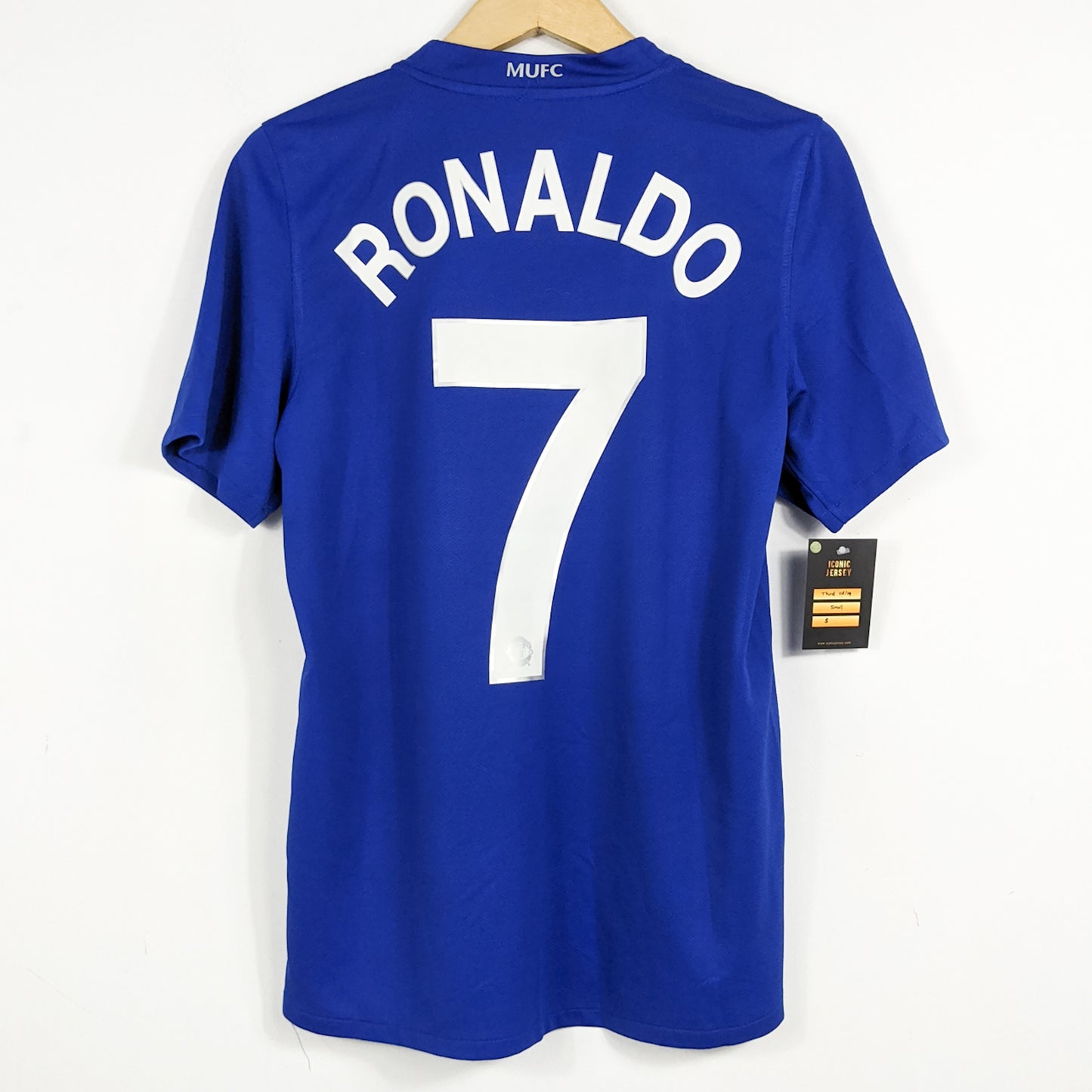 Authentic Manchester United 2008/09 Third - Ronaldo #7 Size S