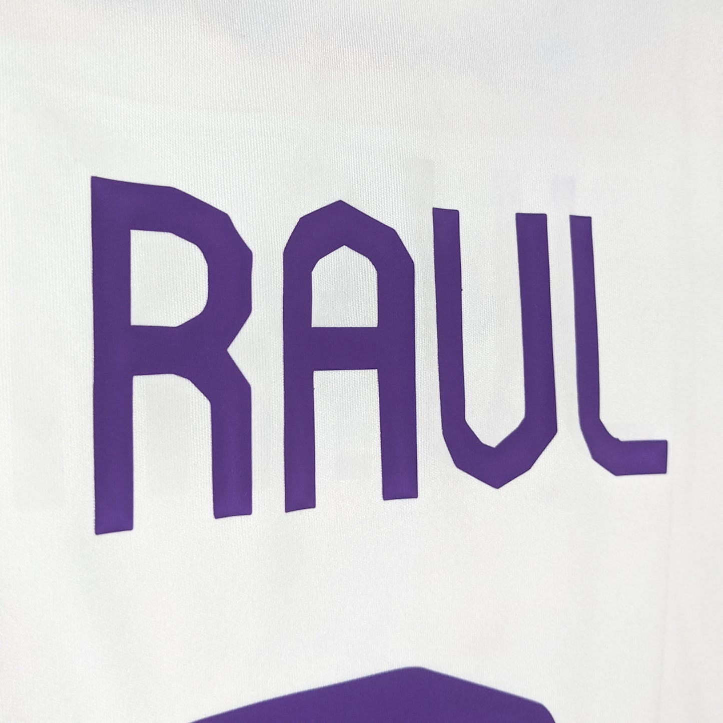 Authentic Real Madrid 2007/08 Home - Raul #7 Size L