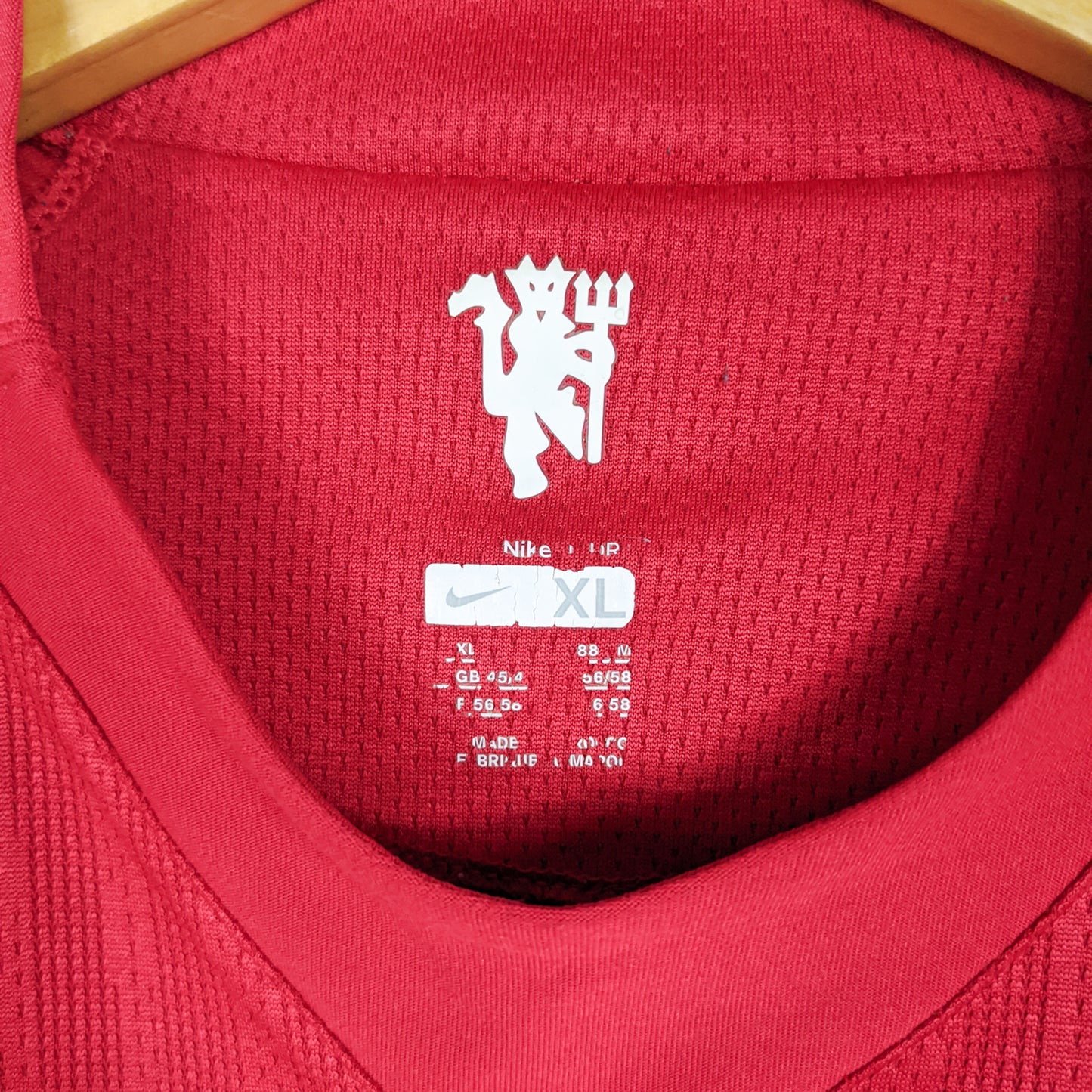 Authentic Manchester United 2007/08 Home - Ronaldo #7 Size XL