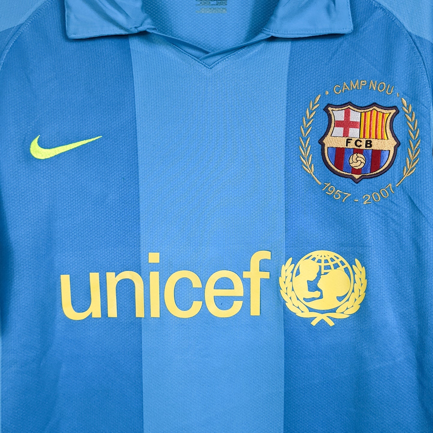 Authentic Barcelona 2007/08 Away - Messi #19 Size M