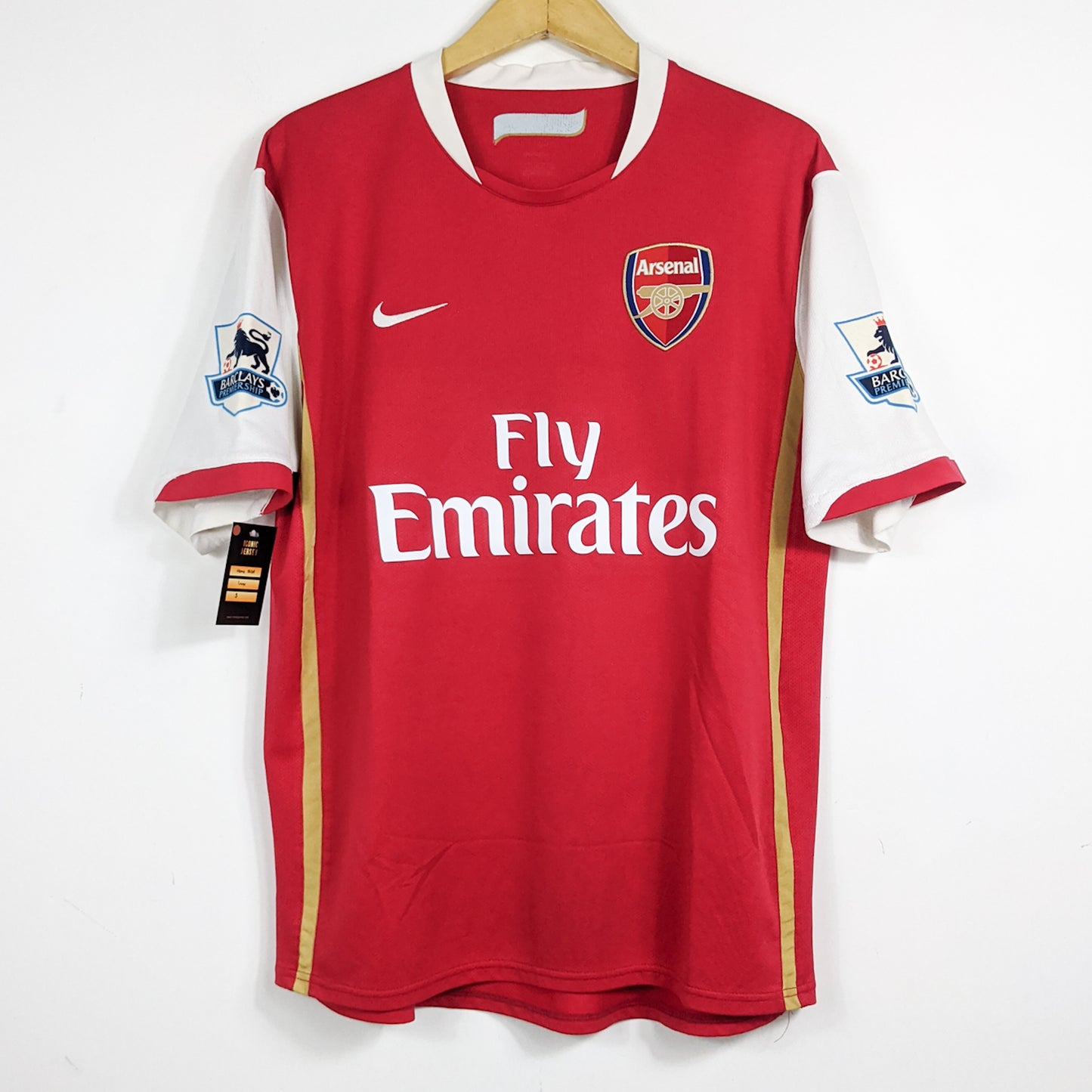 Authentic Arsenal 2006/08 Home - Rosicky #7 Size L