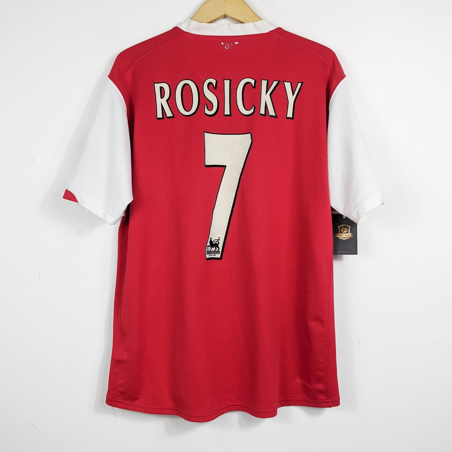 Authentic Arsenal 2006/08 Home - Rosicky #7 Size L