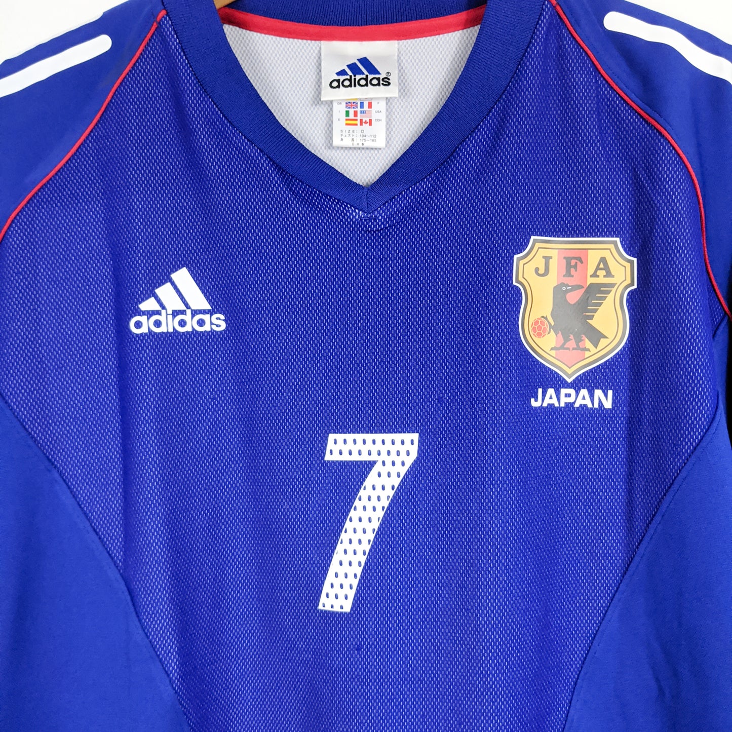 Authentic Japan 2002 Home - Nakata #7 Size O
