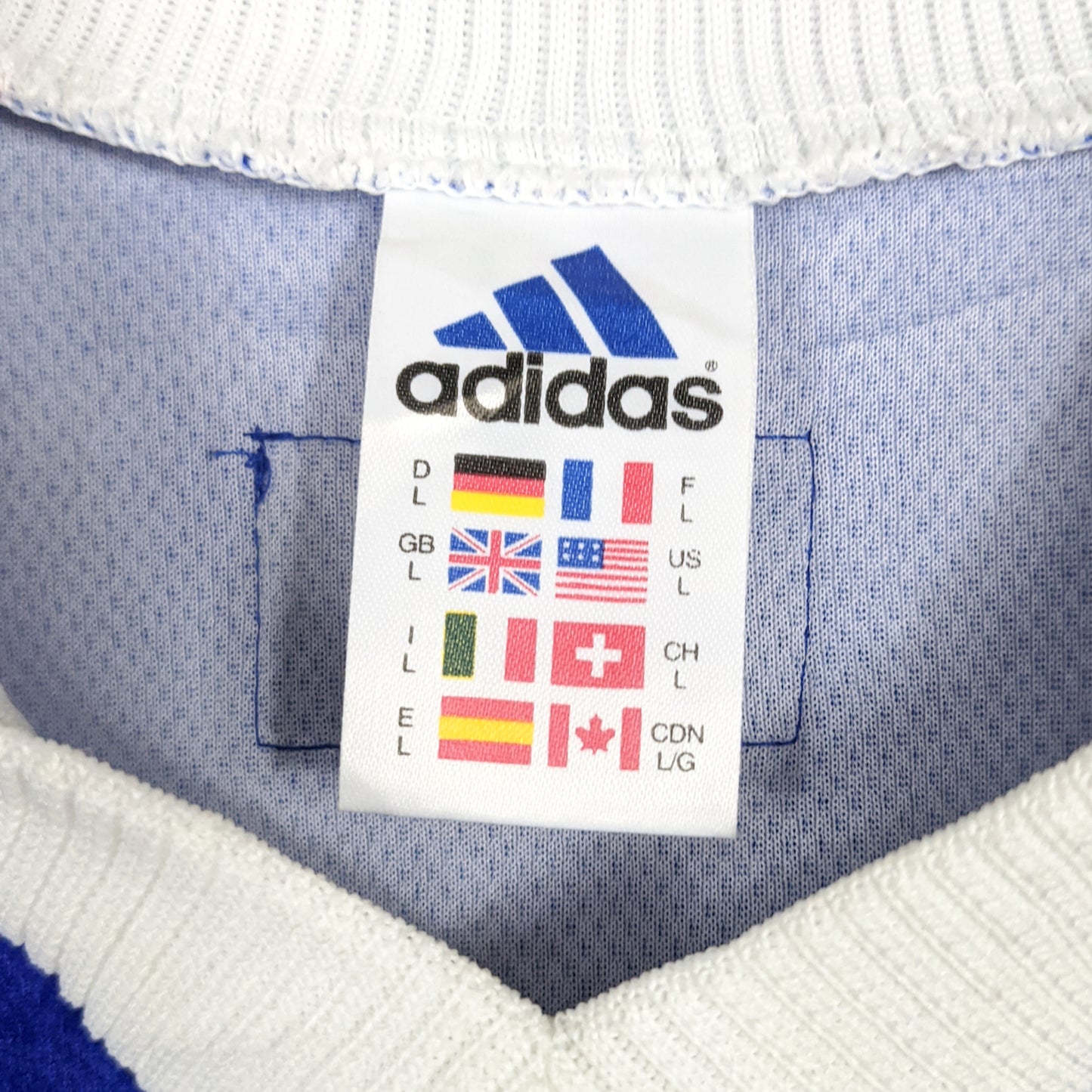 Authentic France 1998 Home - Zidane #10 Size L