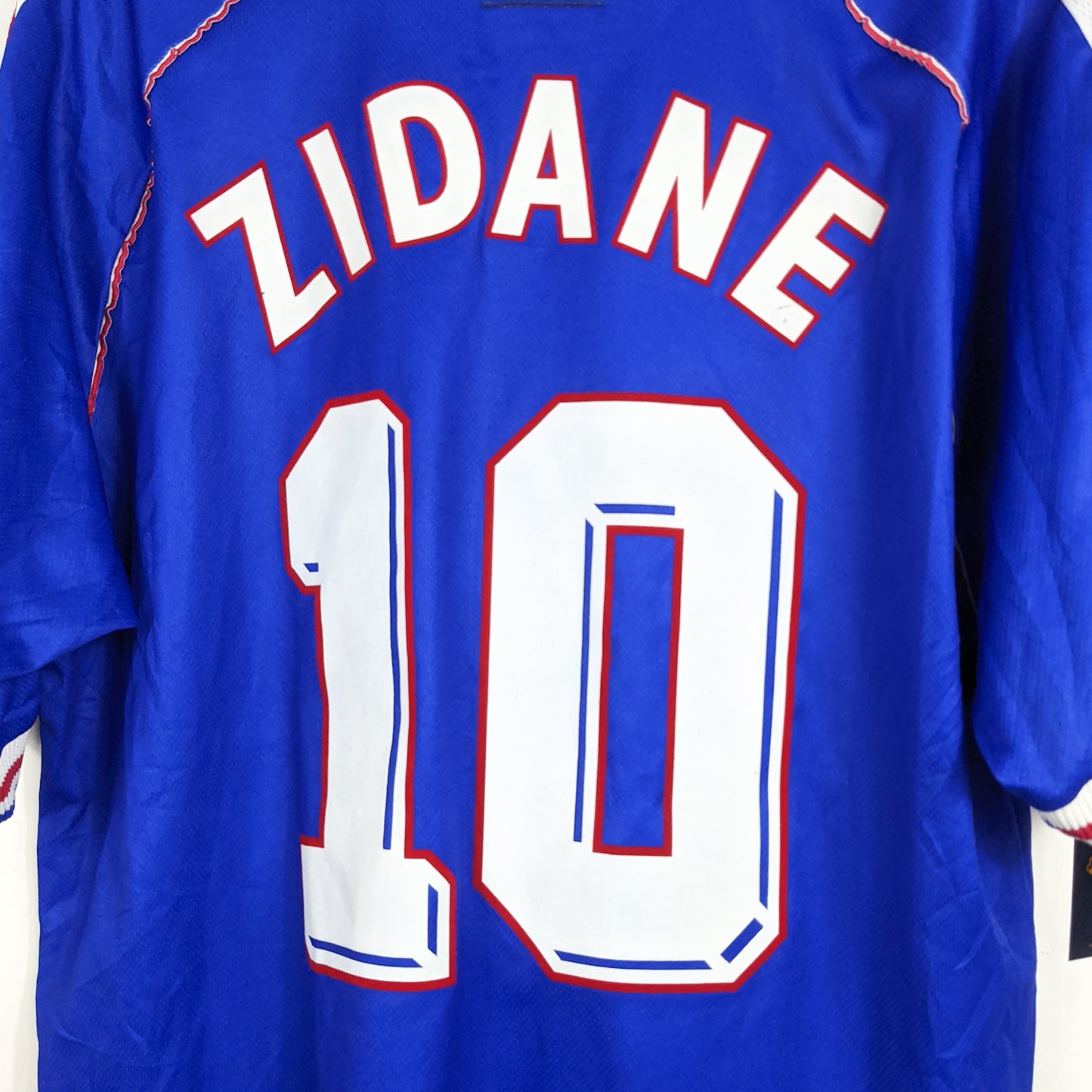 Authentic France 1998 Home - Zidane #10 Size L
