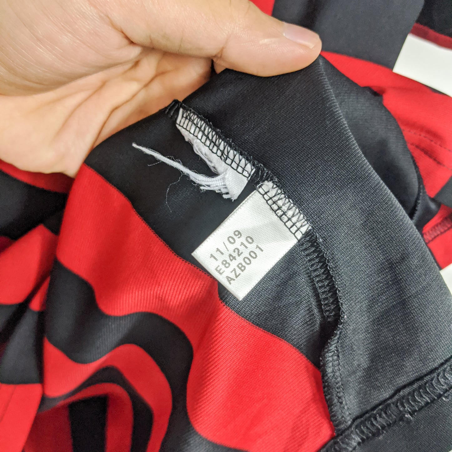 Authentic AC Milan 2009/10 Home - Maldini #3 Size M