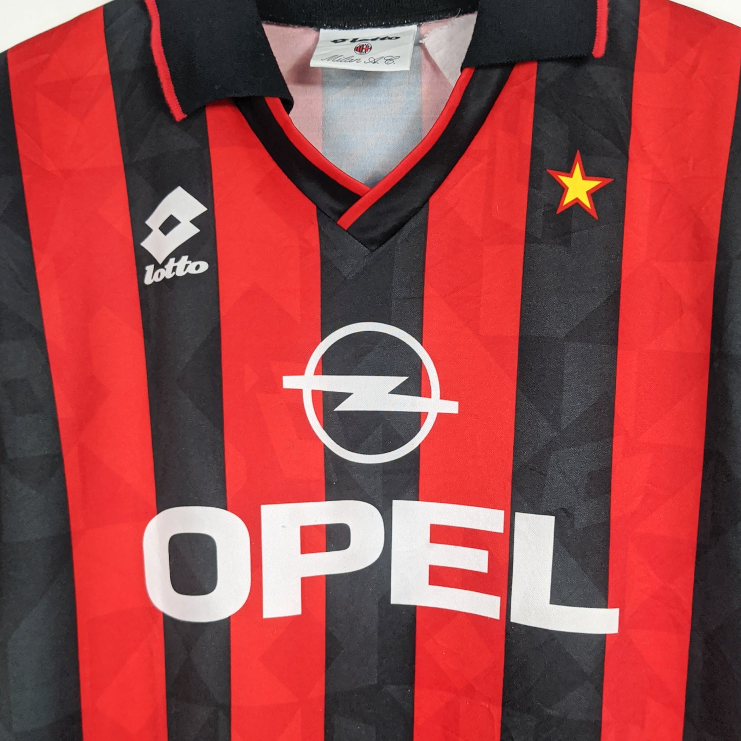Authentic AC Milan 1994/96 Home - Baresi #6 Size M